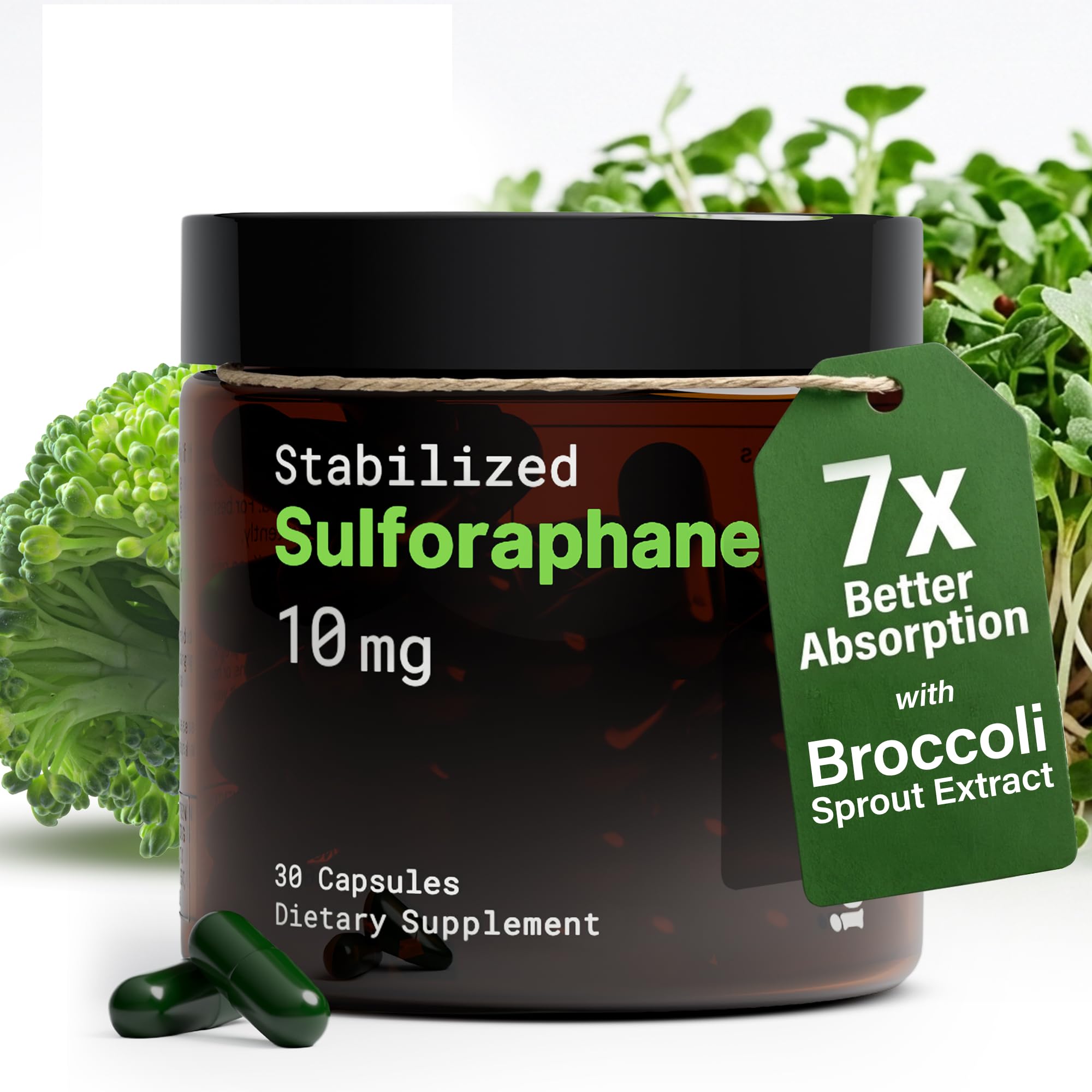 Amazon.com: 10mg Pure Stabilized Sulforaphane Supplement from